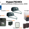 Hyppo7024Kit - pákové pohony pro křídlovou bránu, 24VDC